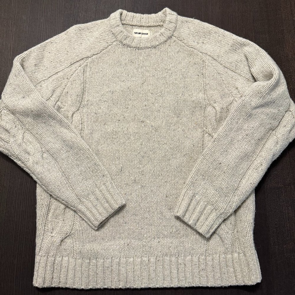 Taylor Stitch Gray Crewneck Sweater